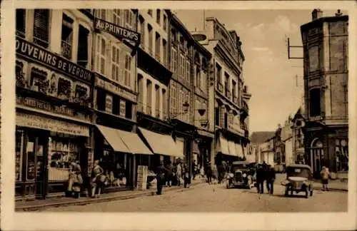 Ak Verdun Meuse, Place Mazel