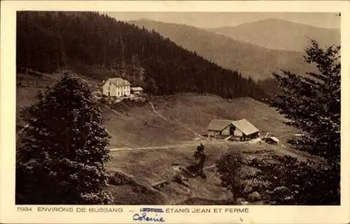 Ak Bussang Vosges, Hotel étang Jean et Ferme