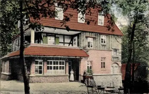 Ak Dransfeld, Hoher Hagen, Berggasthaus