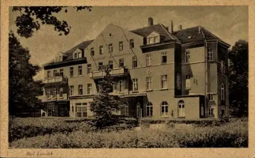 Ak Bad Lausick in Sachsen, Kurhotel Hermannsbad