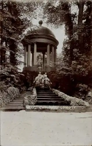 Ak Bad Dürkheim in der Pfalz, Pavillon, Statue
