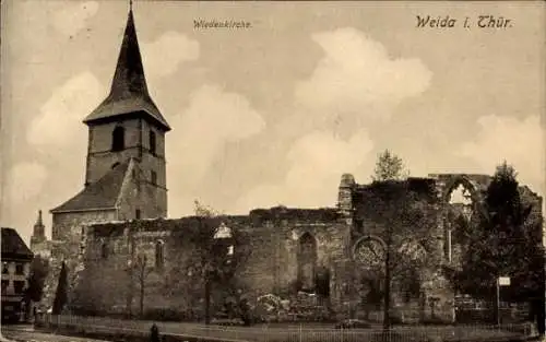 Ak Weida in Thüringen, Wiedenkirche