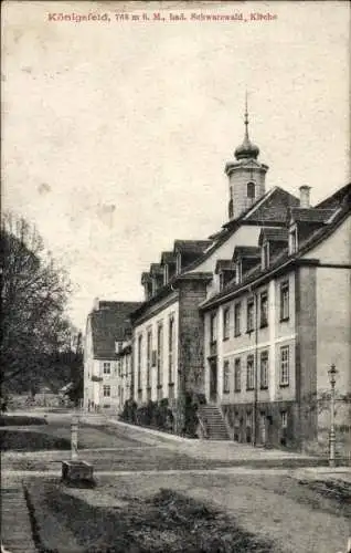 Ak Königsfeld im Schwarzwald Baden, Kirche