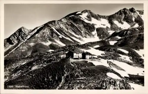 Ak Oberstdorf im Oberallgäu, Edmund Probst Haus, Nebelhorn