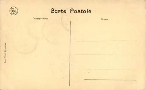 Ak Dinant Wallonie Namur, Innenraum der Zitadelle, 1819 eingesetzter Kanoniker