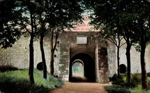 Ak Dinant Wallonien Namur, Eingang zur Festung