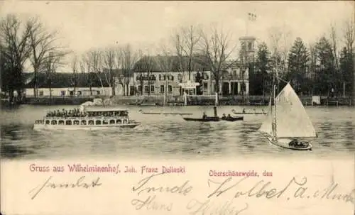 Ak Berlin Köpenick Oberschöneweide, Wilhelminenhof