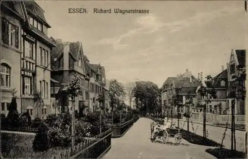 Ak Essen im Ruhrgebiet, Richard Wagnerstraße