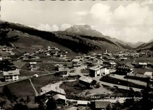 Ak Lech am Arlberg Vorarlberg, Gesamtansicht, Karhorn