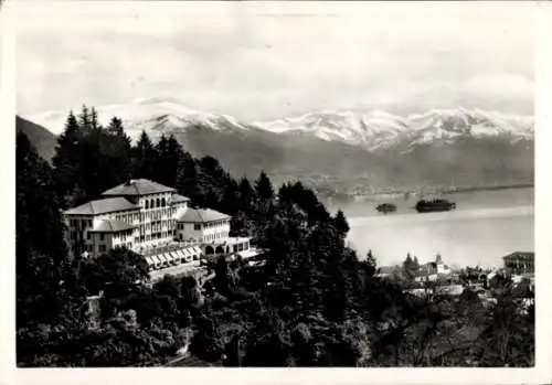 Ak Brissago Lago Maggiore Kanton Tessin, Hotel Brenscino