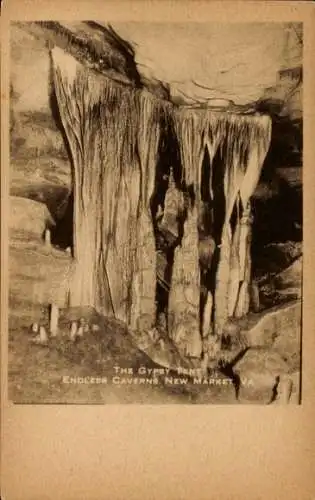 Ak Virginia USA, Höhle