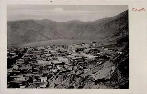 Ak Tocopilla Chile, Gesamtansicht