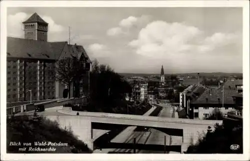 Ak Potsdam in Brandenburg, Blick von Wald Potsdam, Reichsarchiv