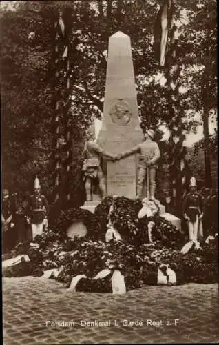 Ak Potsdam in Brandenburg, Denkmal I. Garde Regiment zu Fuß