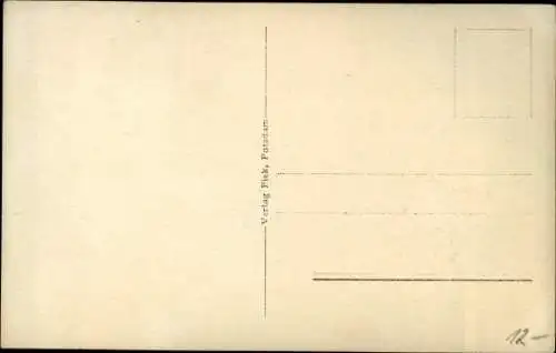 Ak Potsdam in Brandenburg, Denkmal I. Garde Regiment zu Fuß