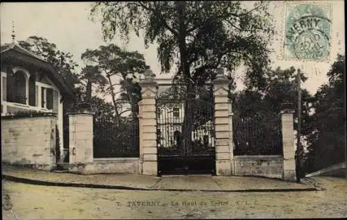 Ak Taverny Val d'Oise, Château du Haut Tertre