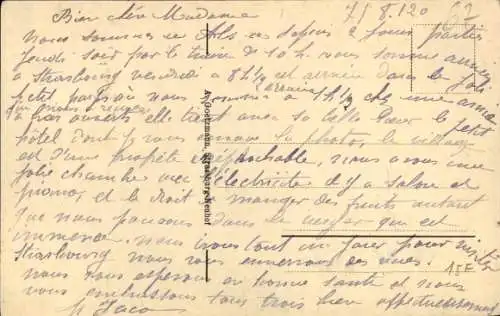 Ak Gerstheim Elsass Bas Rhin, Gasthaus zur Krone