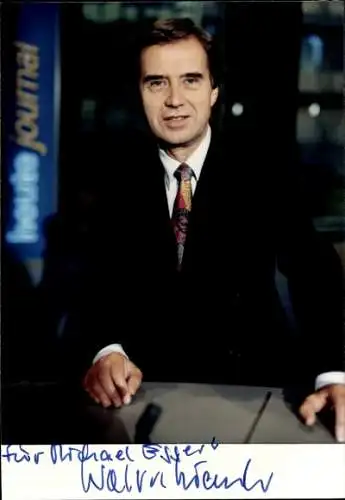 Ak Schauspieler Wolf von Lojewski, Autogramm, Portrait