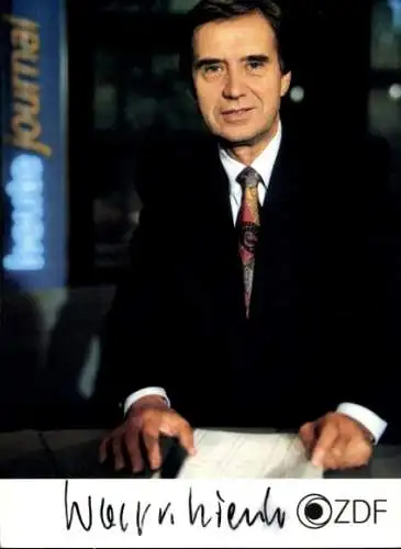 Ak Schauspieler Wolf von Lojewski, Portrait, Autogramm, ZDF