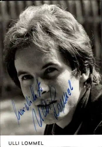 Ak Schauspieler Ulli Lommel, Portrait, Autogramm