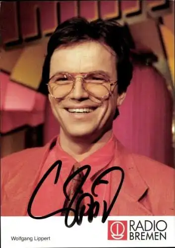 Ak Schauspieler Wolfgang Lippert, Portrait, Autogramm