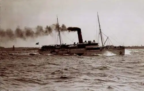 Ak Salonschnelldampfer Freia