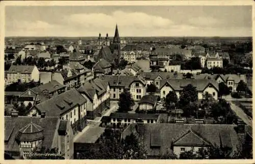 Ak Piła Schneidemühl Pommern, Totalansicht