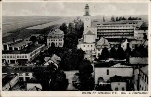 Ak Branice Branitz Oberschlesien, Heil- und Pflegeanstalt