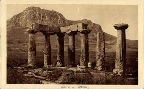 Ak Korinth Griechenland, Akropolis