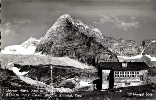 Ak Sankt Jodok am Brenner Tirol, Geraer Hütte