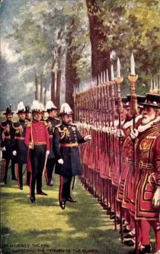 Ak London, The King inspecting the Yeomen of the Guard