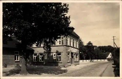 Foto Ak Hamburg Altona, Blick zum Gasthof