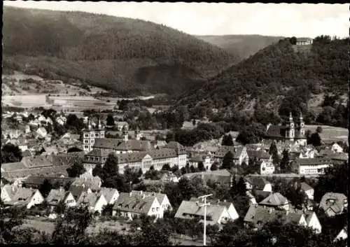 Ak Amorbach im Odenwald Unterfranken, Panorama