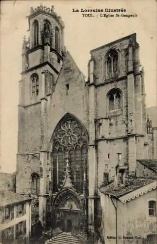 Ak Toul Meurthe et Moselle, Kirche St. Gengoult