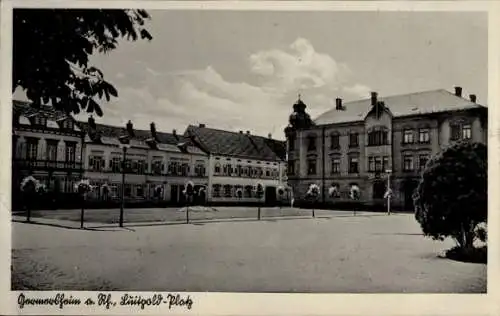 Ak Germersheim, Luitpold-Platz