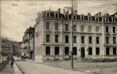 Ak Tulle Correze, L'Hotel des Postes