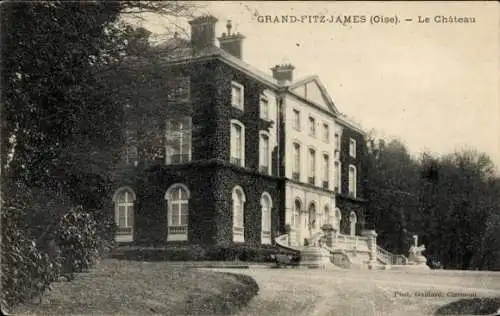 Ak Gran Fitz-James Oise, Le Château
