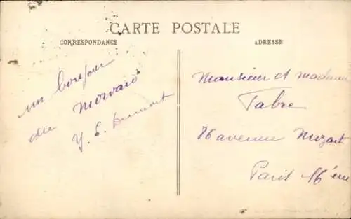 Ak Moux en Morvan Nièvre, Vue Generale