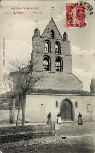 Ak Léguevin Haute Garonne, L'Eglise