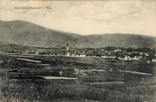 Ak Ammerschwihr Ammerschweier Elsass Haut Rhin, Panorama