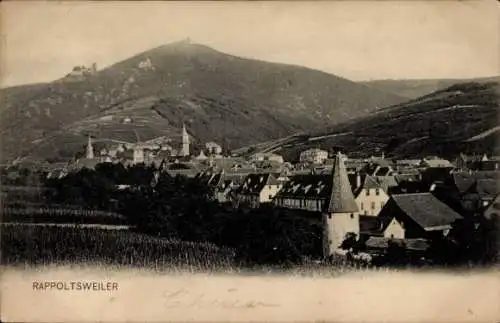Ak Ribeauvillé Rappoltsweiler Elsass Haut Rhin, Panorama
