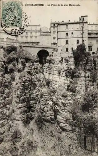 Ak Constantine, Algerien, National Street Bridge