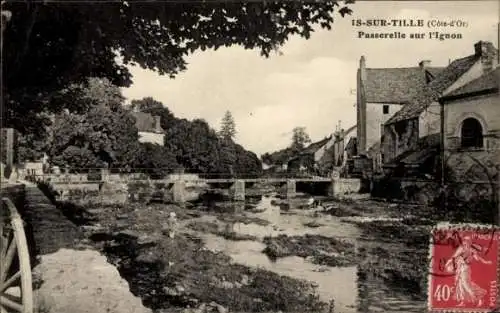 Ak Is sur Tille Côte-d’Or, Passerelle sur l'Ignon