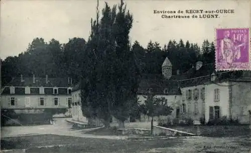 Ak Recey sur Ource Côte d'Or, Chartreuse de Lugny