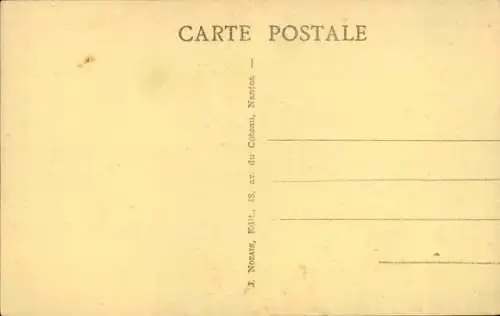 Ak Pornic Loire Atlantique, Schiff St. Philibert, Schiffsunglück 1931