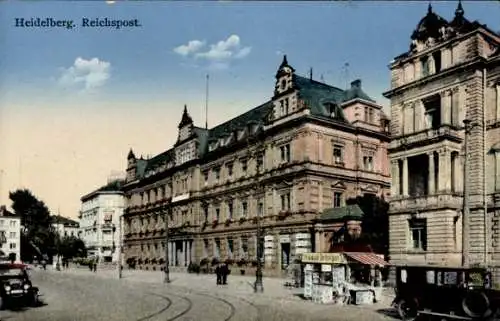 Ak Heidelberg am Neckar, Reichspost