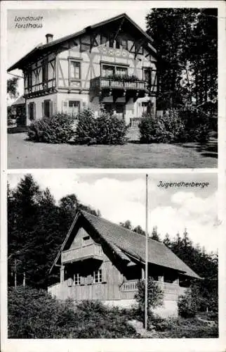 Ak Landau in der Pfalz, Landauer Forsthaus, Jugendherberge