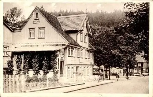 Ak Altenau im Harz, Pension Parkhaus