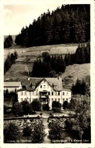 Ak Altenau Oberharz, Gebirgshotel, Kleine Oker