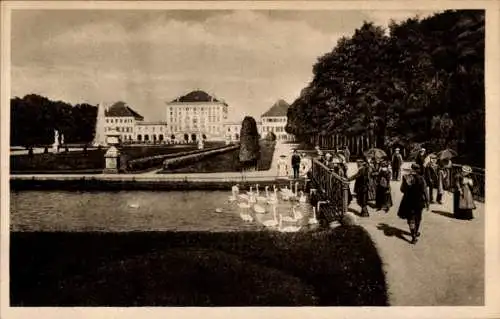 Ak Nymphenburg München Bayern, Königliches Schloss Nymphenburg